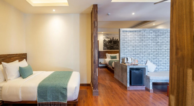 Семейный номер Standard с видом на сад Amatak Boutique Hotel