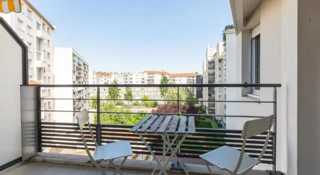 Апартаменты с балконом Dify Elegant - Quartier Part Dieu