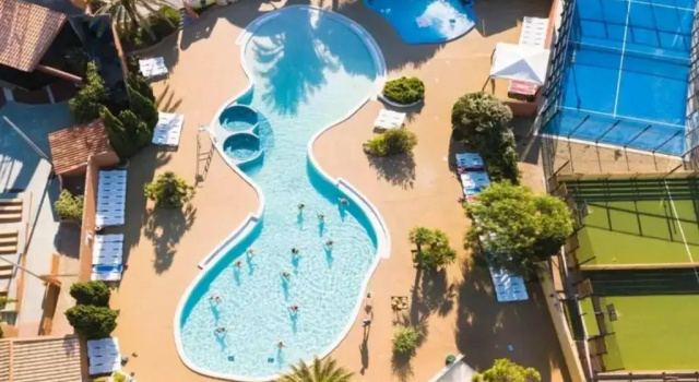 Mobil Home Excellence 6 personnes, Boek Hotel Hotels in Canet-en-Roussillon met zwembad, Zwembad