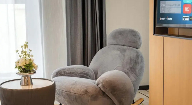 Dyrektorski dwuosobowy pokój z widokiem na miasto Pilot Hotel