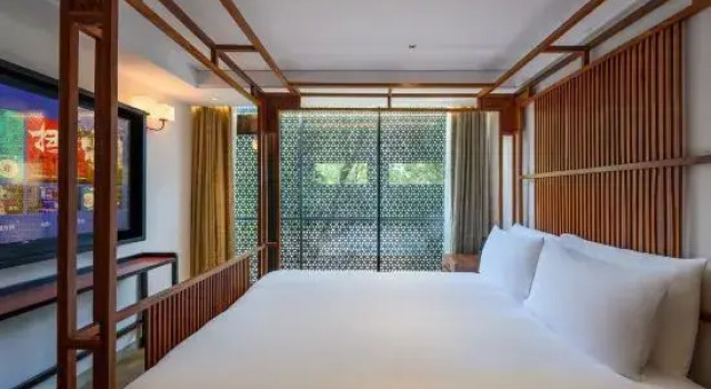 Люкс Classic Отель Manxin Mansion Beijing Shichahai Park Nanluoguxiang