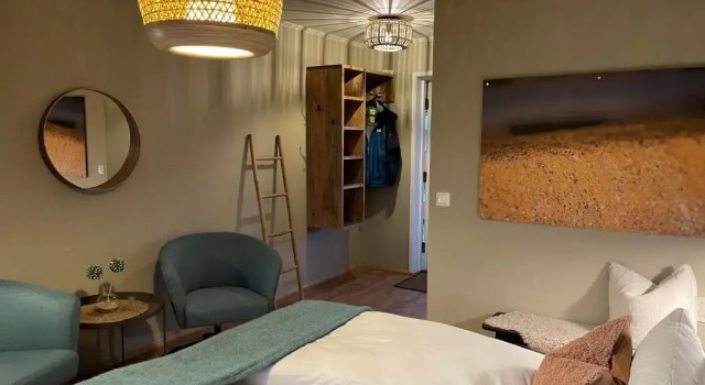 Номер Standard с видом на море Hustadvika Guesthouse