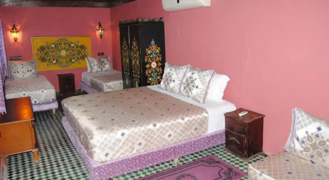 Deluxe Vierpersoonssuite Riad El Bacha