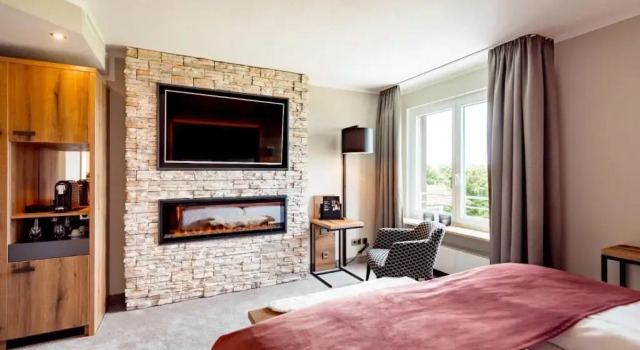 Двухместный номер Standard с видом на сад Burghotel Staufeneck