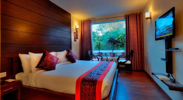 Двухместный номер Deluxe Hotel Atulyaa Taj