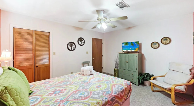 Beachy Keen 3 Bedroom Home, Book Feriehus Sommerhuse i Houston, Hytte