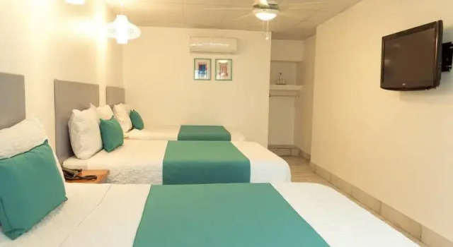 Трёхместный номер Standard Hotel Casa Turquesa