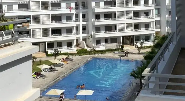 Mansbay Beach, Vue sur Mer, accès Plage à pied, Mohammedia, Rezervasyon Daire Doukkala-Abda otoparklı oteller, Otopark