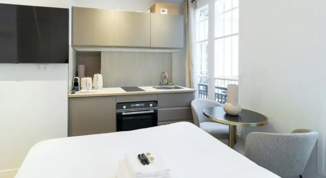 Cosy and New Studio Center of Paris, Забронировать Апарт-отель Апарт-отели Парижа, рядом с Quinze-Vingts Eye Hospital, Апарт-отель