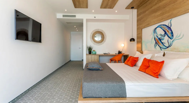 Номер Standard с балконом и с видом на море Hotel Hildegard