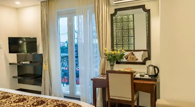 Двухместный номер Standard с балконом Hoi An Canal House Riverside By Haviland