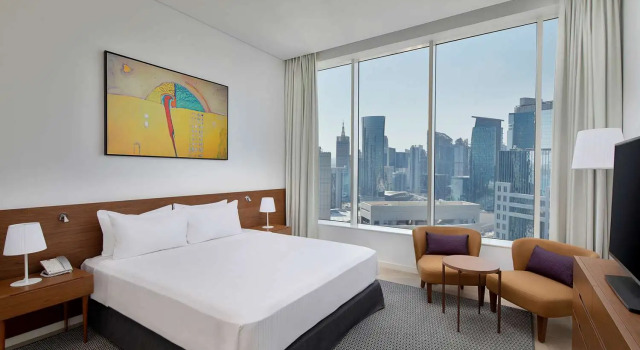 Люкс c 1 комнатой Aleph Doha Residences, Curio Collection By Hilton