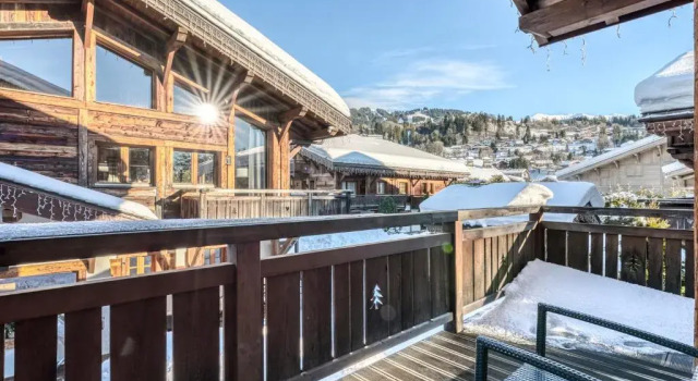 Двухместный номер Standard с балконом Les Loges Blanches Megève