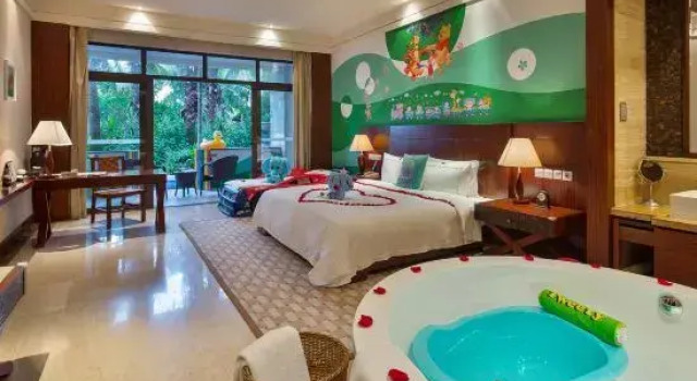 Двухместный номер Standard с видом на бассейн Grand Metropark Villa Resort Sanya Yalong Bay