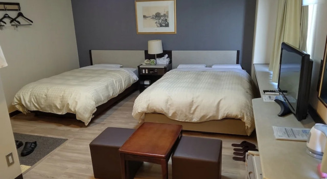 Двухместный семейный номер Standard Tsuyama Central Hotel Townhouse