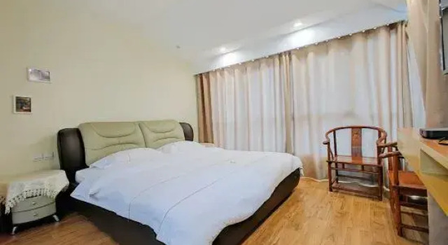 Suite 1 sypialnia Danxia Mountain Canton Inn