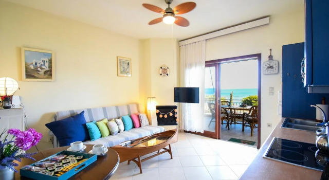 Апартаменты Areos Galaxy Apartments With Beach View