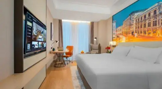 Люкс Deluxe Vienna International Hotel Shanghai Fengxian haiwan university town Branch
