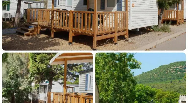 Mobil-Home Cosy Climatisé 3 chambres, 预订 酒店 维克拉加尔迪奥勒 Hérault