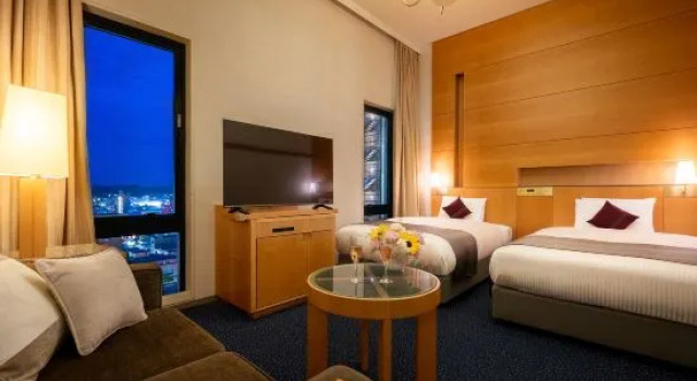 Номер Deluxe Iwaki Washington Hotel