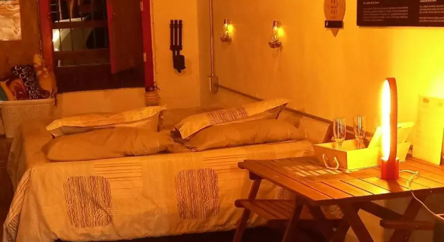 Compostela cabaña privada (private cabin for rent), Book Hotel Hoteller i Jardin med parkering, Parkering