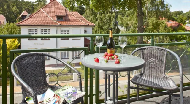 Студия Aparthotel Tropenhaus Bansin