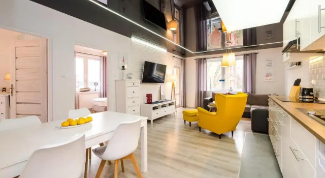 Апартаменты Deluxe Apartamenty Usteckie Wydma