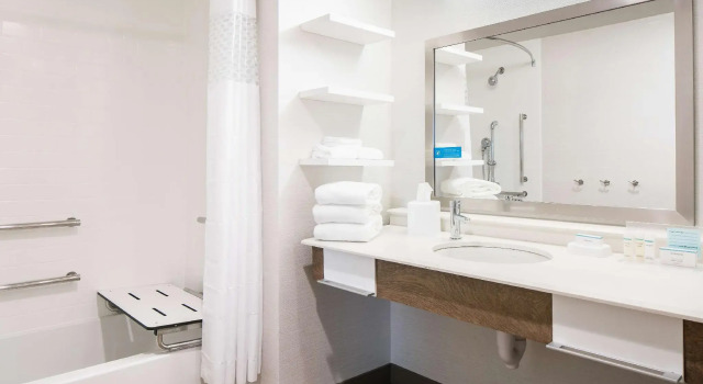 Четырёхместный номер Standard Hampton Inn & Suites Mason City