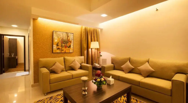 Апартаменты с 2 комнатами Watheer Hotel Suite
