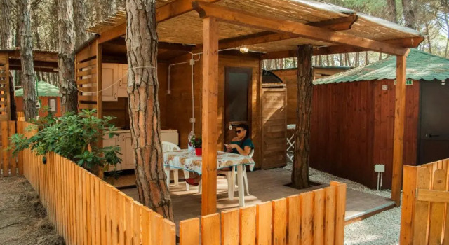 Бунгало c 1 комнатой Camping Village Mare Pineta