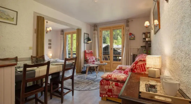 Студия с видом на горы Residence Le Chardonnet by Happy Rentals