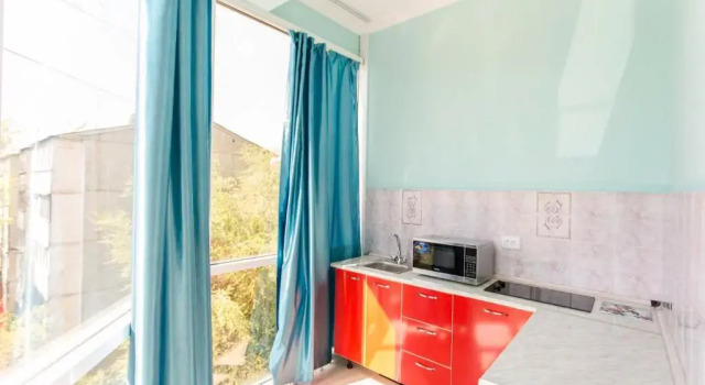 Апартаменты Deluxe с красивым видом из окна Apart Comfort Almaty