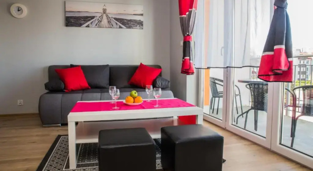 Апартаменты c 1 комнатой с балконом Family Homes - Apartamenty Rybacka