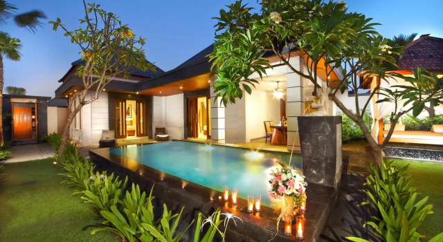 Pool Villa Suite с 2 комнатами The Banyumas Suite Villa Legian