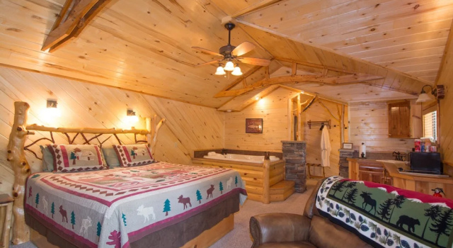 Студия Upper Canyon Inn & Cabins