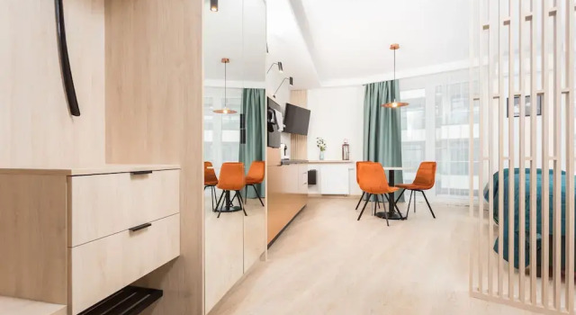 Люкс Comfort InPoint Centrum Apartments between Market Square and Jewish Quarter