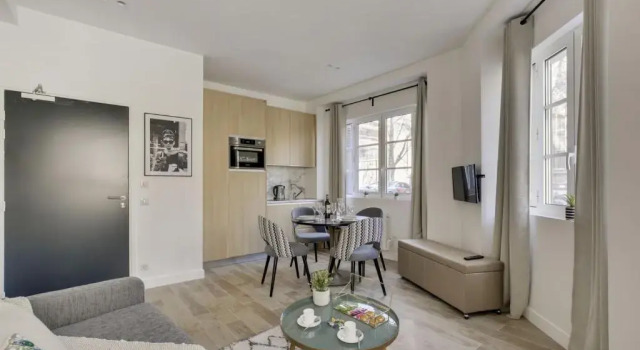 351 Suite Jean Yves Great Studio PMR Paris, Забронировать Апартаменты/квартира Апартаменты 13-й округ: Площади Италии - Ле-Кремлен-Бисетр, Апартаменты/квартира