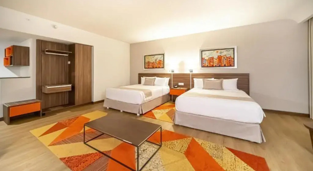 Люкс с видом на город Metria Hotel