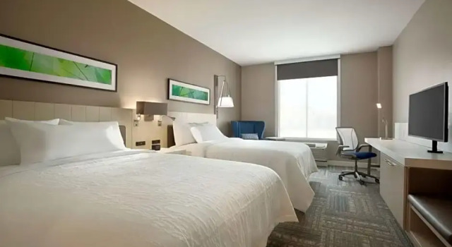 Четырёхместный номер Premium Hilton Garden Inn Houston-Baytown