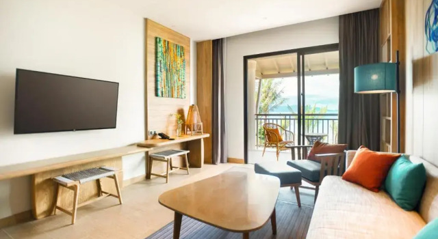Двухместный люкс c 1 комнатой с балконом и с видом на океан Holiday Inn Resort Samui Bophut Beach by IHG