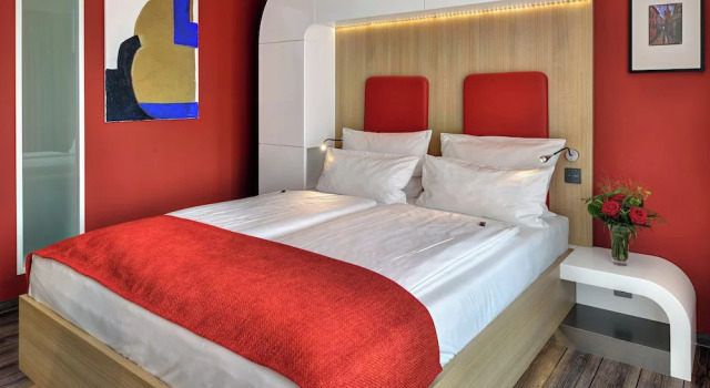 Двухместный номер Comfort с балконом ARTHOTEL Kiebitzberg