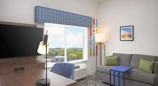 Люкс Hampton Inn & Suites Rochester Downtown