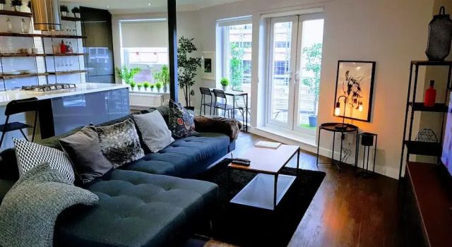 Central City View 3-bed Apartment, Забронировать Апартаменты/квартира Отели Глазго с парковкой, рядом с Grosvenor Casino Glasgow, Riverboat, Парковка