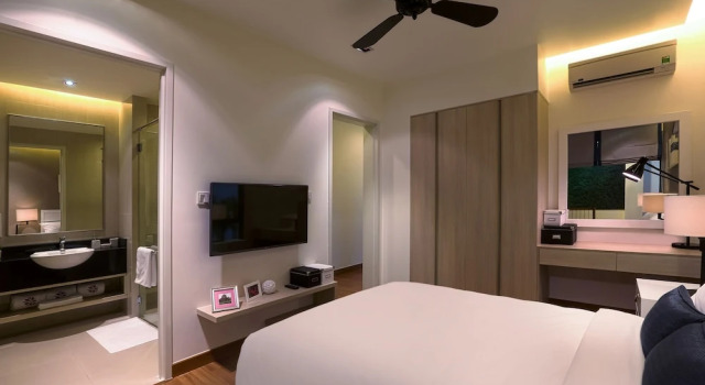 Номер Standard с 2 комнатами с видом на сад Laguna Parkside Lăng Cô