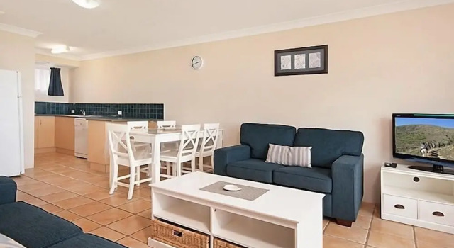 Апартаменты Цокольный этаж с 2 комнатами рядом с пляжем Lennox Head Beachfront Apartments