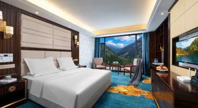 Люкс Night Pillow Green Mountain Cliff Mountain Resort Hotel (Siguniangshan Scenic Area Branch)