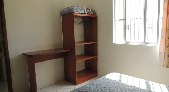 Четырёхместные апартаменты c 1 комнатой Residencial Kelly Cristina