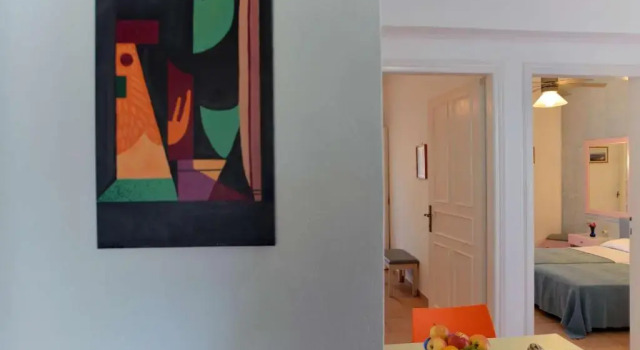 Апартаменты с 2 комнатами с видом на сад Vlachos Apartments