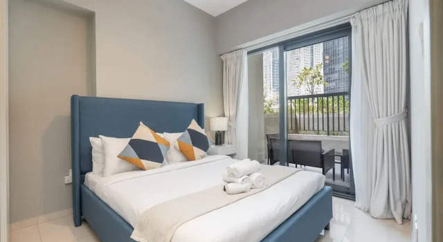 Excellent 1 Bedroom in Zada Tower With Balcony, Забронировать Апартаменты/квартира Дубай Эмират Дубай, рядом с Marasi Promenade