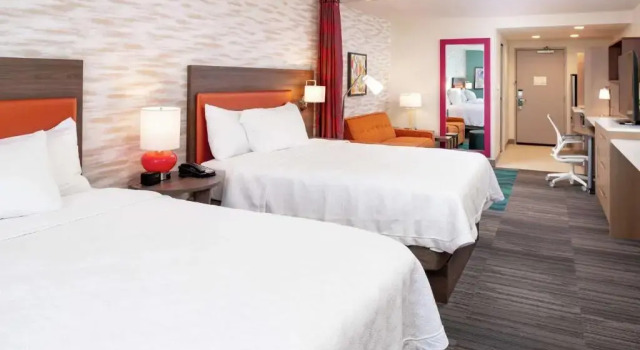 Четырёхместная студия Home2 Suites By Hilton New Albany Columbus